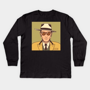 Robert De Niro - Al Capone Kids Long Sleeve T-Shirt